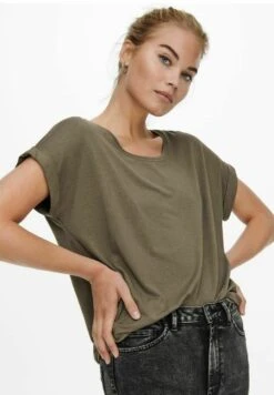 ONLY Moster Ss O-Neck Noos Jrs - T-Shirt Basic - Caribou -ONLY Winkel 00b3d3d8746a4097becb31ad9c8df28a