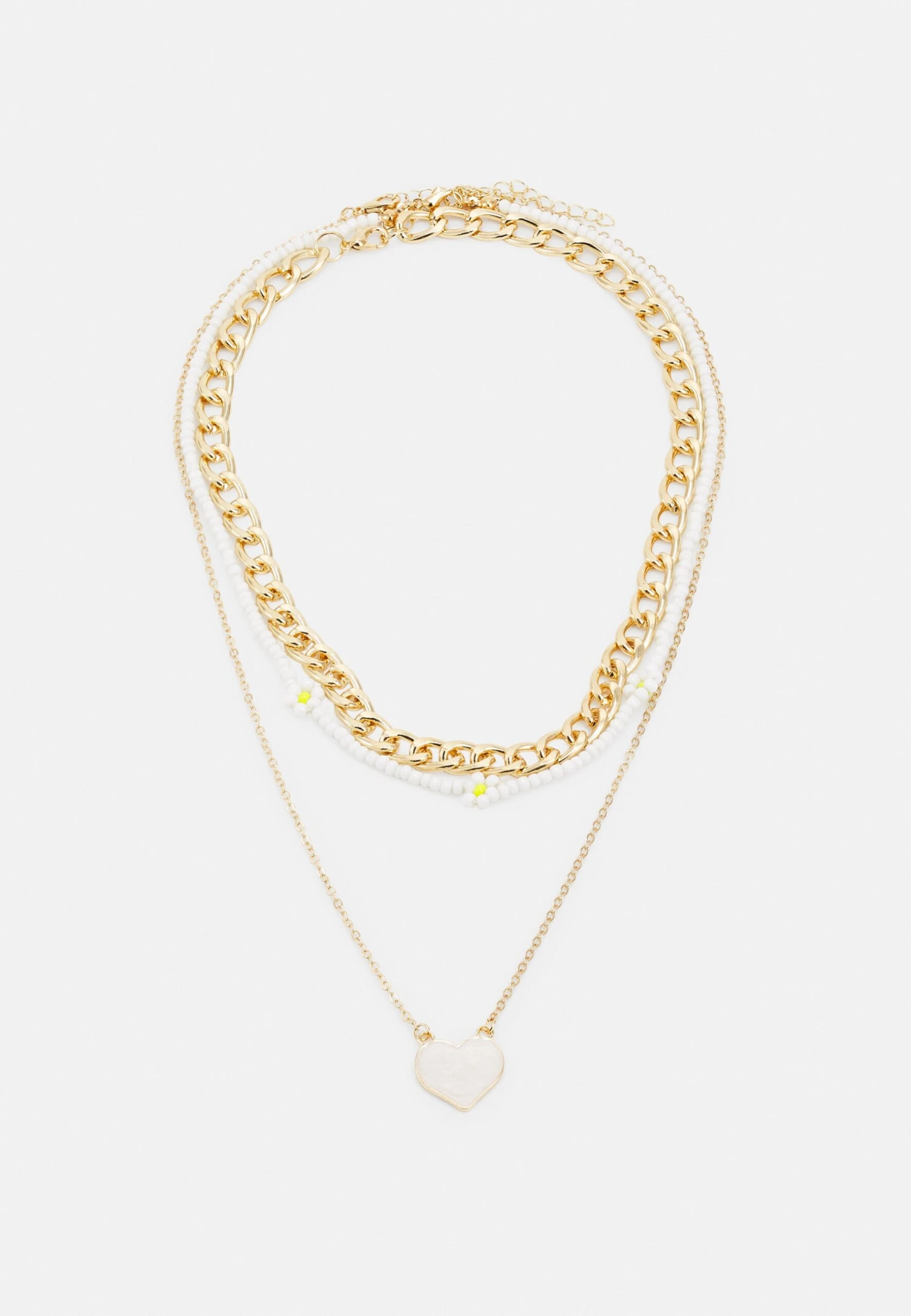 ONLY Onlgerda Seashell Necklace 3-Pack - Ketting - Gold-Coloured 3 ONLY Onlgerda Seashell Necklace 3-Pack - Ketting - Gold-Coloured