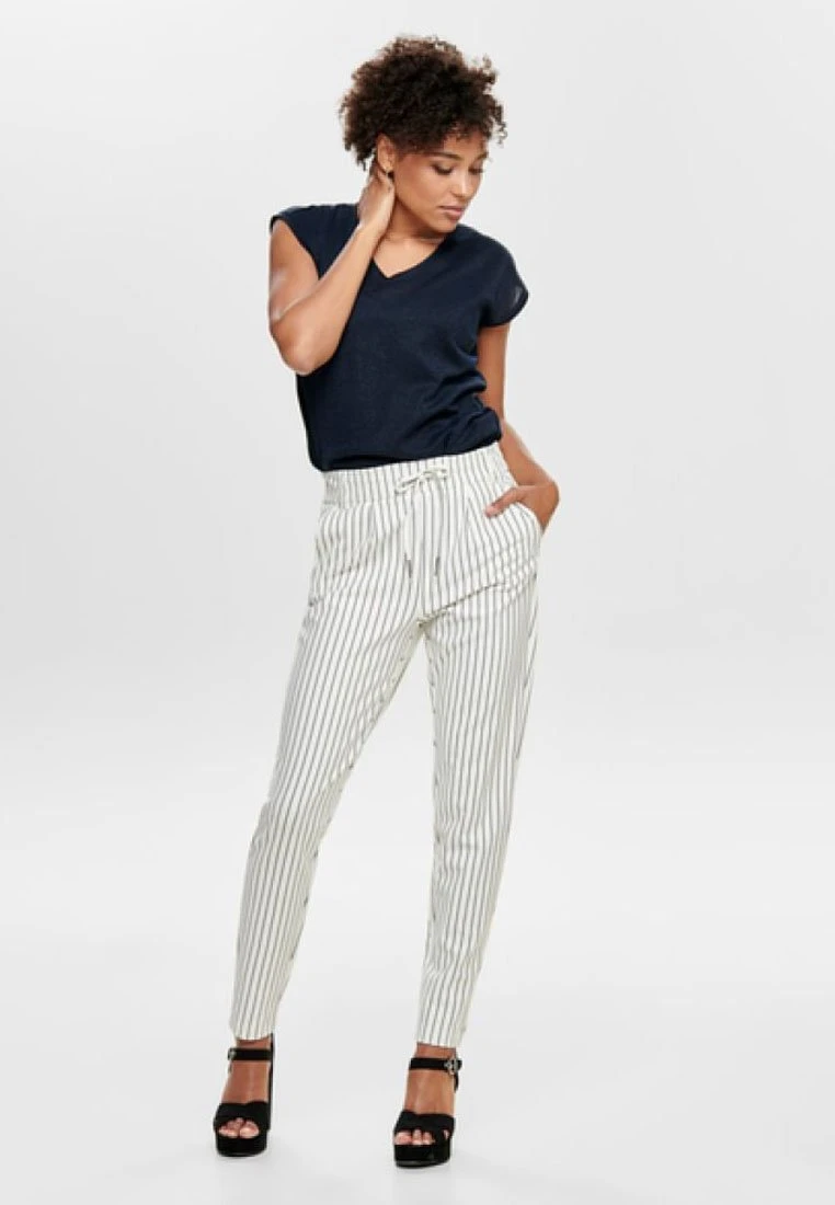 ONLY Pantalon Poptrash - Broek - Off-White 4 ONLY Pantalon Poptrash - Broek - Off-White - Afbeelding 2