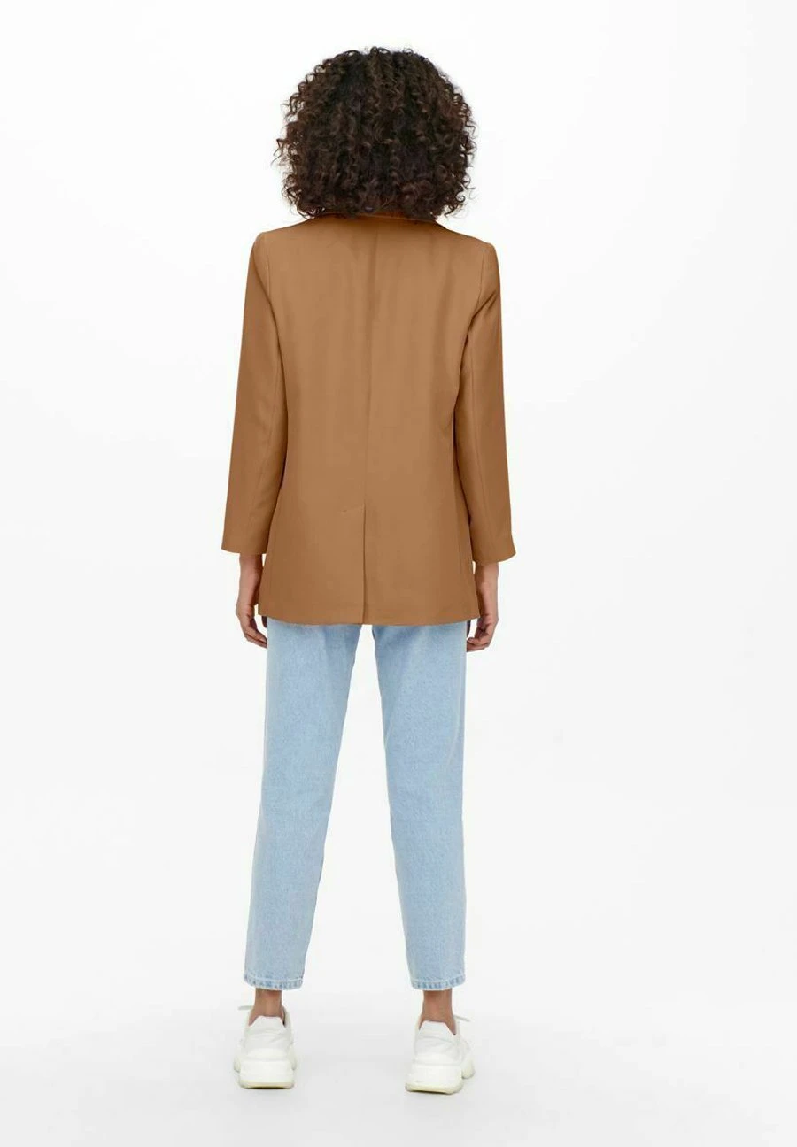 ONLY Onllana Blazer - Halflange Jas - Tobacco Brown 5 ONLY Onllana Blazer - Halflange Jas - Tobacco Brown - Afbeelding 3