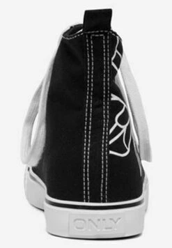 ONLY Shoes Sneakers Hoog - Black -ONLY Winkel 0324db93ddc641d38cb36e7ca4ed512a