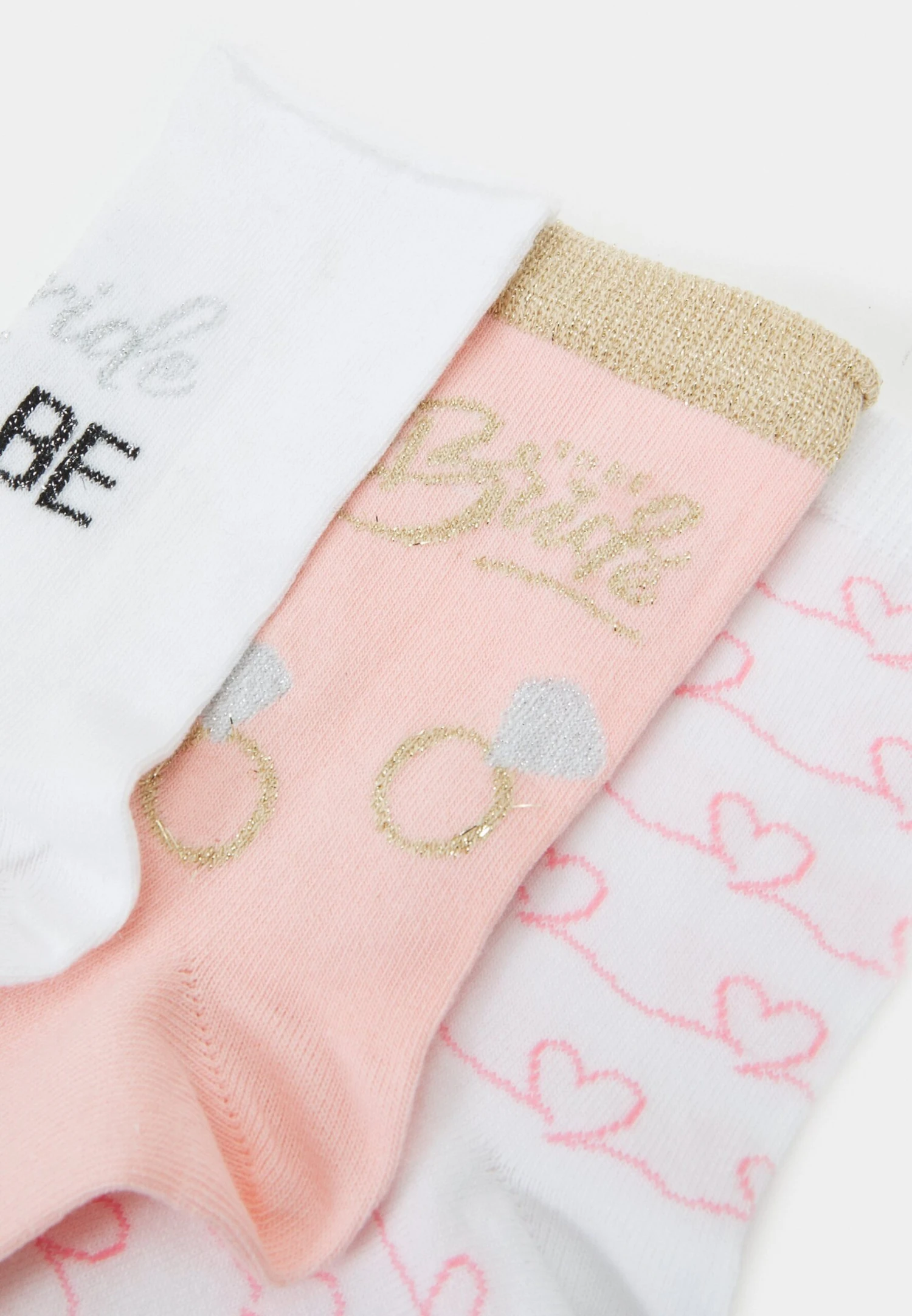 ONLY Onljennie Bride Socks 3 Pack - Sokken - White 4 ONLY Onljennie Bride Socks 3 Pack - Sokken - White - Afbeelding 2
