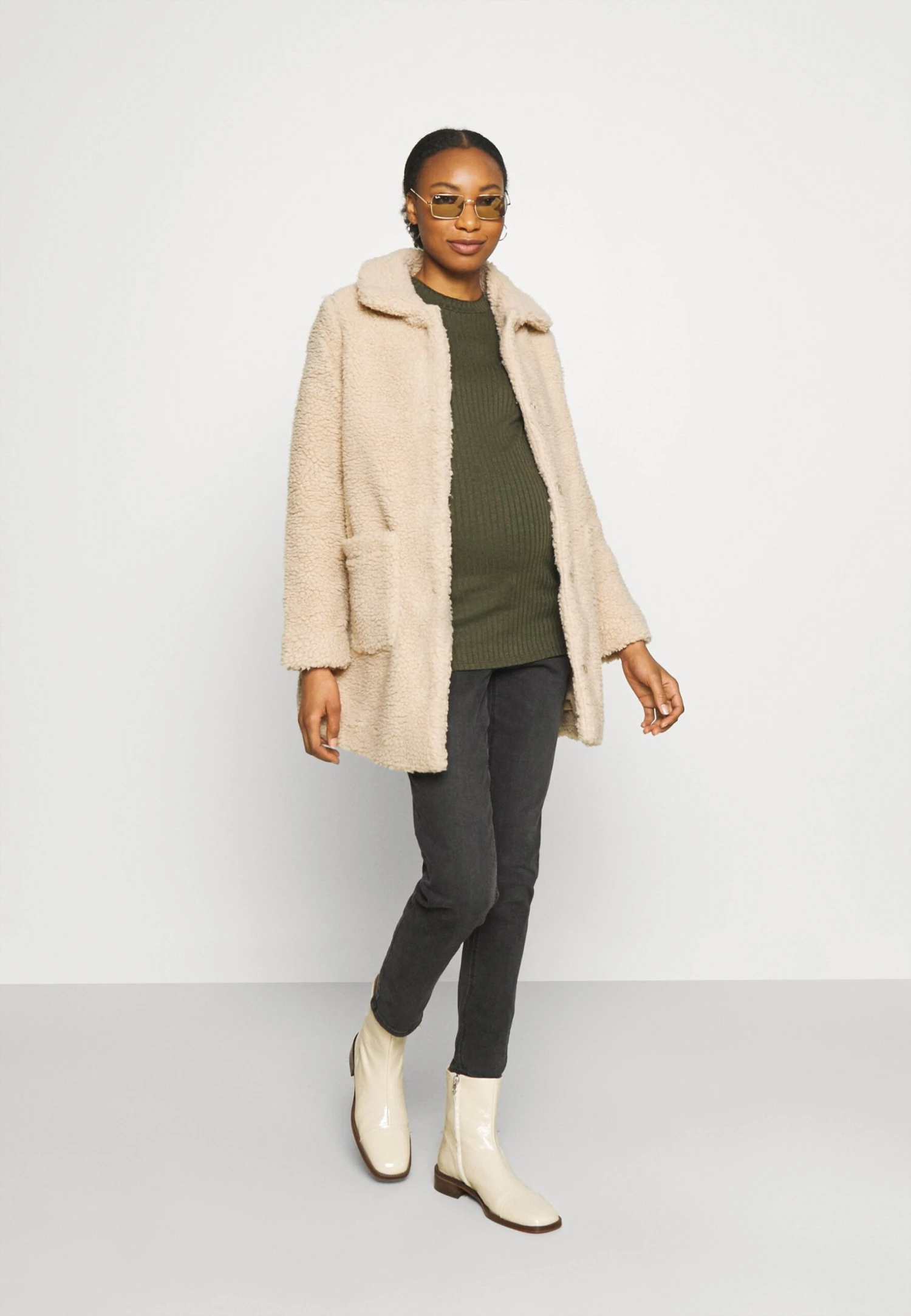 ONLY MATERNITY Olmaurelia - Winterjas - Cuban Sand 4 ONLY MATERNITY Olmaurelia - Winterjas - Cuban Sand - Afbeelding 2