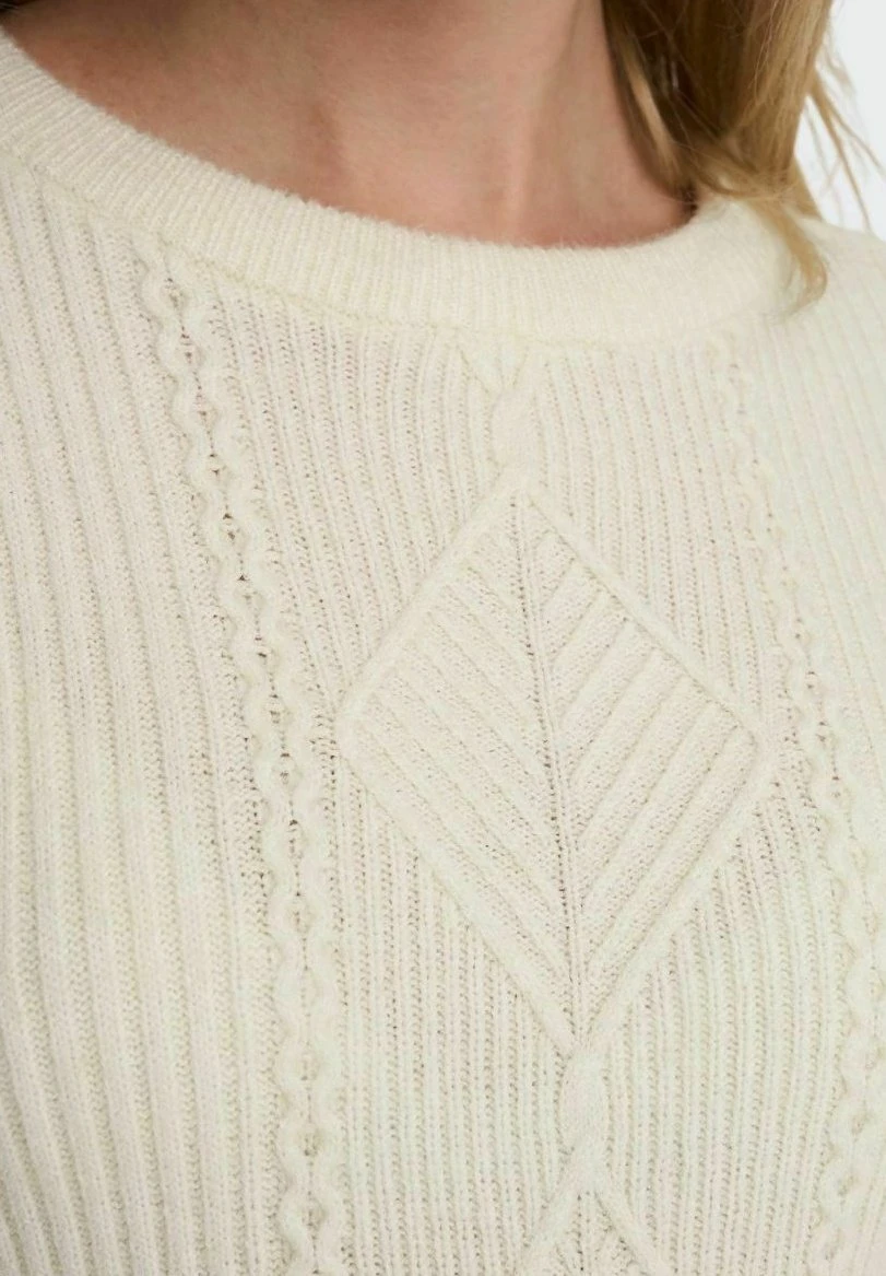 ONLY Einfarbiger - Trui - Whitecap Gray 6 ONLY Einfarbiger - Trui - Whitecap Gray - Afbeelding 4