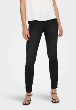 ONLY Onldaisy Reg- Jeans Skinny Fit - Washed Black