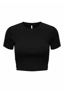 ONLY Cut-Out - T-Shirt Print - Black