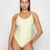 ONLY OnlkittyTie Strap Swimsuit - Badpak - Lemon Drop
