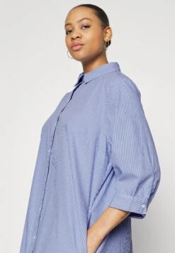 ONLY CARMAKOMA Carviggis - Blousejurk - Dazzling Blue/White -ONLY Winkel 14d4c4d4b1a74d9f947566cb9b1d677b