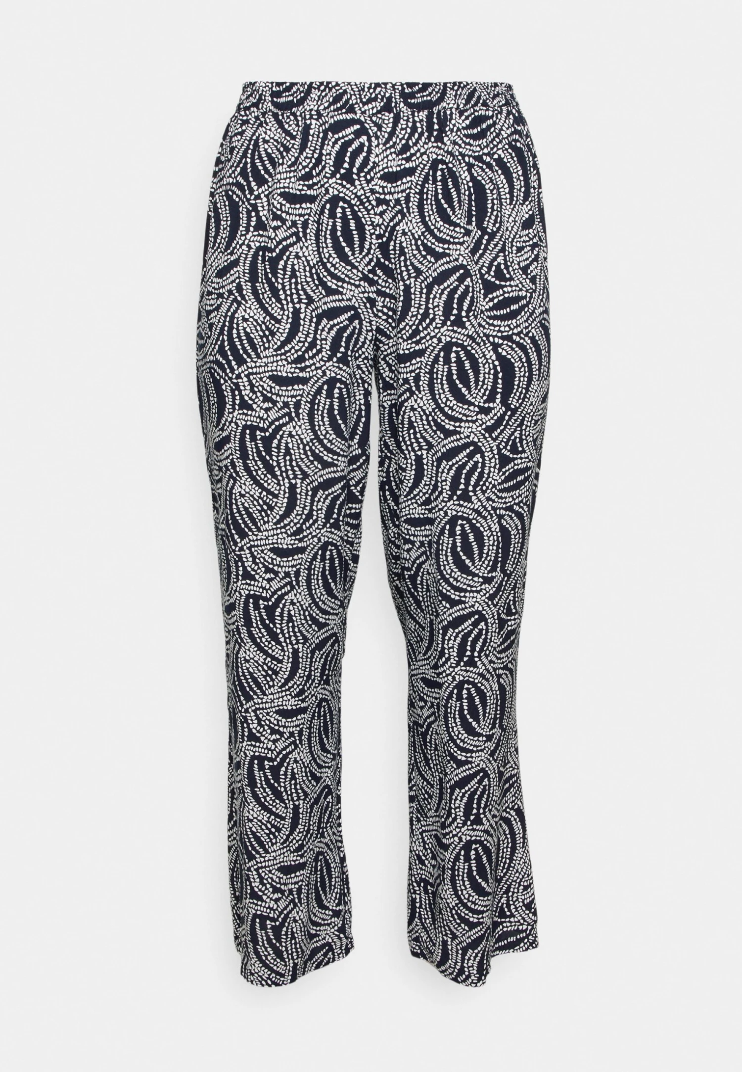 ONLY CARMAKOMA Carnova Lolli Life Wide Pant - Broek - Evening Blue/Graphica 6 ONLY CARMAKOMA Carnova Lolli Life Wide Pant - Broek - Evening Blue/Graphica - Afbeelding 4