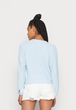 ONLY Onlmette Knot- Blouse - Cashmere Blue -ONLY Winkel 1717accf6fd54e4cbe849579c0cdd1d6