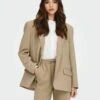 ONLY Boyfriend - Blazer - Tannin -ONLY Winkel 173cb882370c4b87b9f4f5cf88316658
