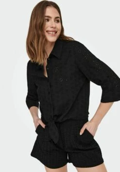 ONLY Geknotete - Overhemdblouse - Black 11 ONLY Geknotete - Overhemdblouse - Black -ONLY Winkel 17b54ae0c2234d5a8b9c78906da42228