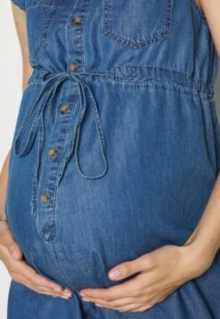 ONLY MATERNITY Olmmilen Playsuit- Jumpsuit - Medium Blue Denim -ONLY Winkel 1817d12484c64859b161855a2a340bcc