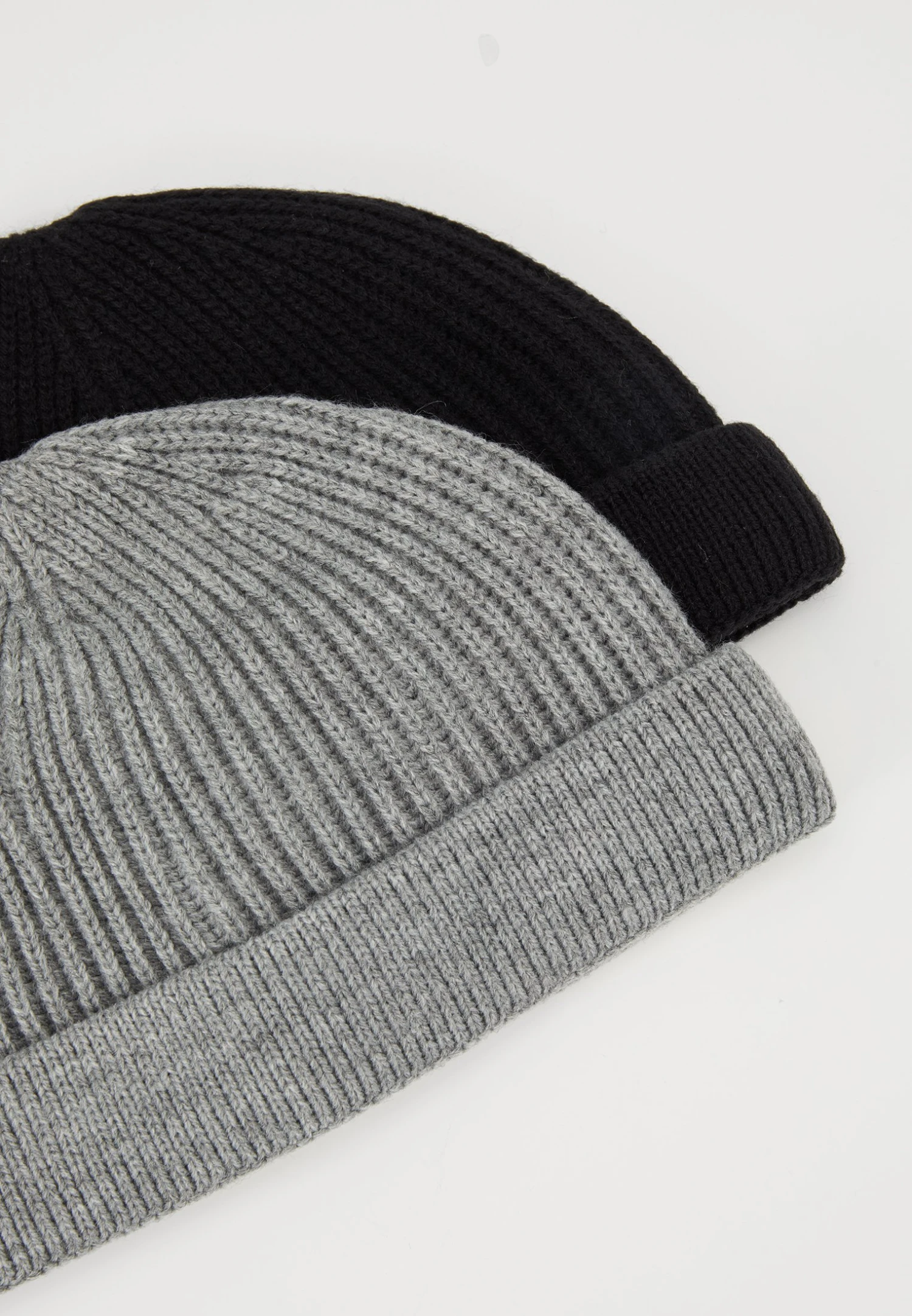 Only & Sons Onsshort Beanie 2 Pack - Muts - Black/Grey Melange 8 Only & Sons Onsshort Beanie 2 Pack - Muts - Black/Grey Melange - Afbeelding 6