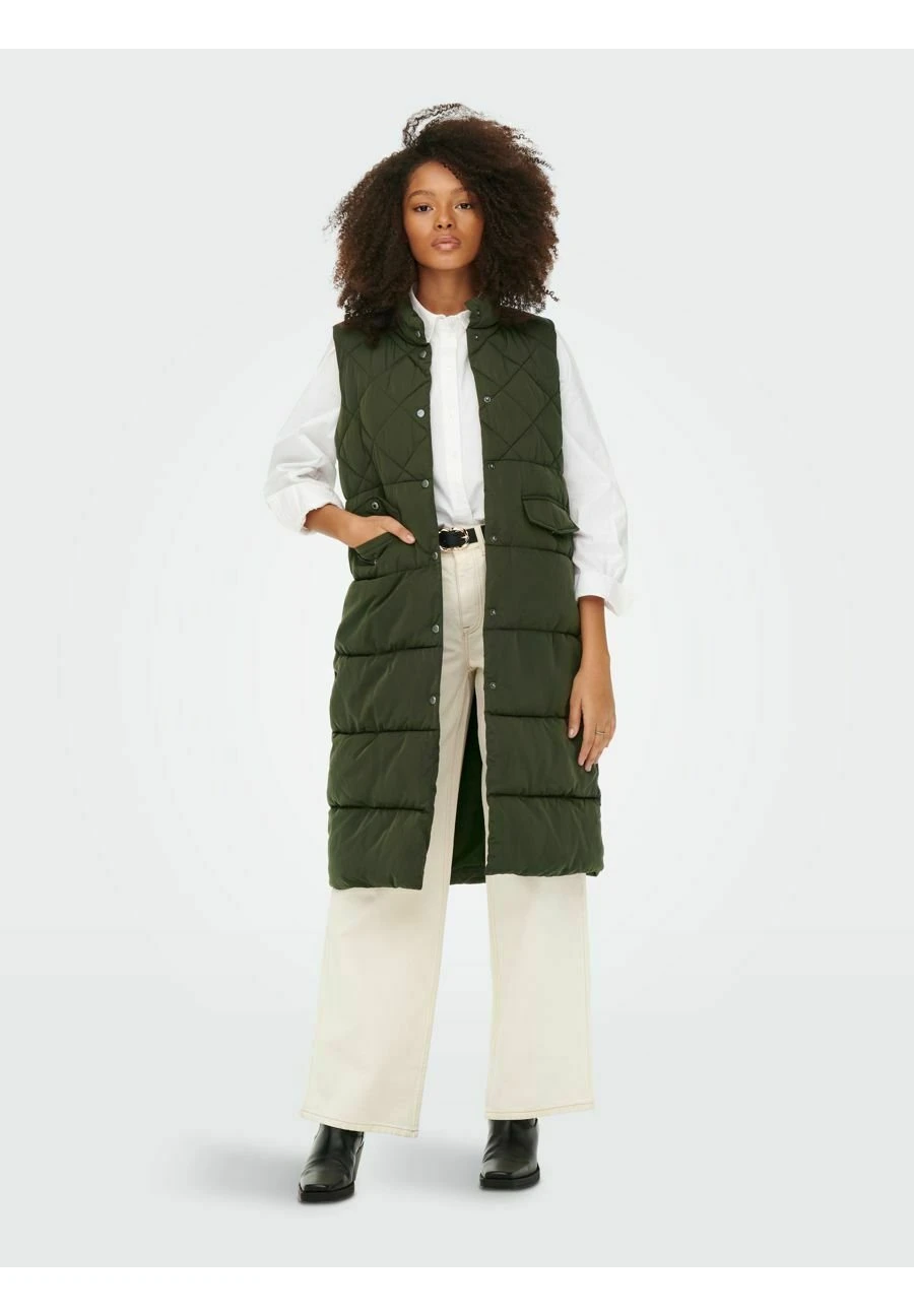 ONLY Onlstacy- Bodywarmer - Forest Night 4 ONLY Onlstacy- Bodywarmer - Forest Night - Afbeelding 2