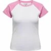ONLY CARMAKOMA Curvy Raglan - T-Shirt Print - White