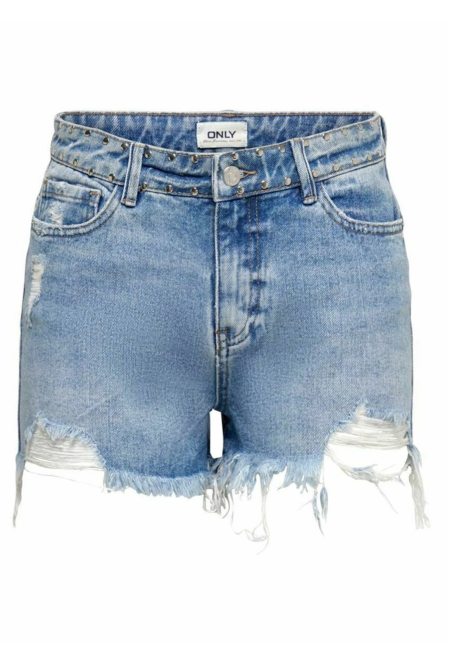 ONLY Jeansshort - Medium Blue Denim 8 ONLY Jeansshort - Medium Blue Denim - Afbeelding 6