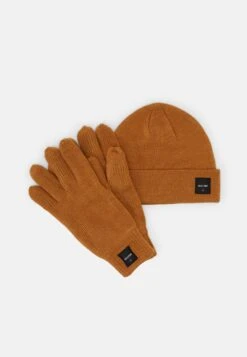 Only & Sons Onsxbox Gloves Beanie Unisex Set - Handschoenen - Camel