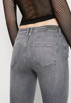 ONLY Onlshape Seamless Long - Jeans Skinny Fit - Medium Grey Denim -ONLY Winkel 26db6af33e08433c993068258f1b135f