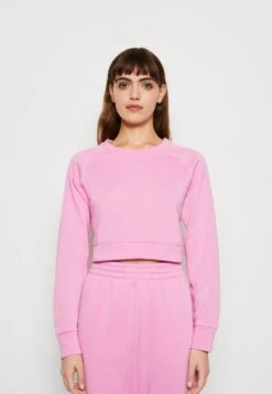 ONLY Onldiana Cropped - Sweater - Cyclamen