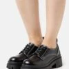 ONLY Shoes Onldoja Lace Up - Veterschoenen - Black