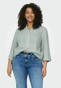 ONLY CARMAKOMA Mit 3/4 Ärmeln Curvy Longline - Blouse - Hedge Green