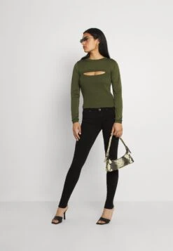 ONLY Onlcoral Life Power - Jeans Skinny Fit - Black Denim -ONLY Winkel 2ff89a83c16848bc85691fbaffa5598d