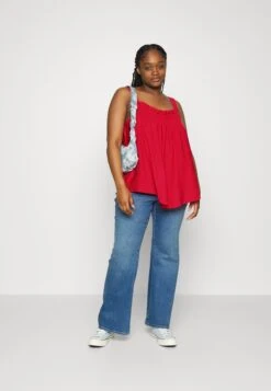 ONLY CARMAKOMA Cartulja Top- Blouse - Teaberry -ONLY Winkel 31be10ebe03b4642badfc9b2be15b191