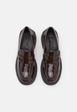 ONLY Shoes Onllazuli - Instappers - Brown -ONLY Winkel 33efcc45d53940e18502ff4cb8efc648