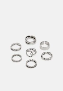 Only & Sons Onscarter Ring 7 Pack - Ring - Silver-Coloured