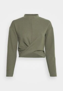 Only Play Onpstina Crop - Sweater - Dusty Olive -ONLY Winkel 3e08a64a061b421e8fad9de9ffc3fd8c