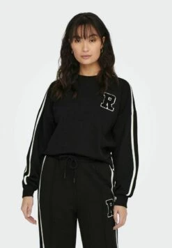 ONLY Gestreiftes - Sweater - Black -ONLY Winkel 42b7f5f657e84f7c8adb4620d0bda917