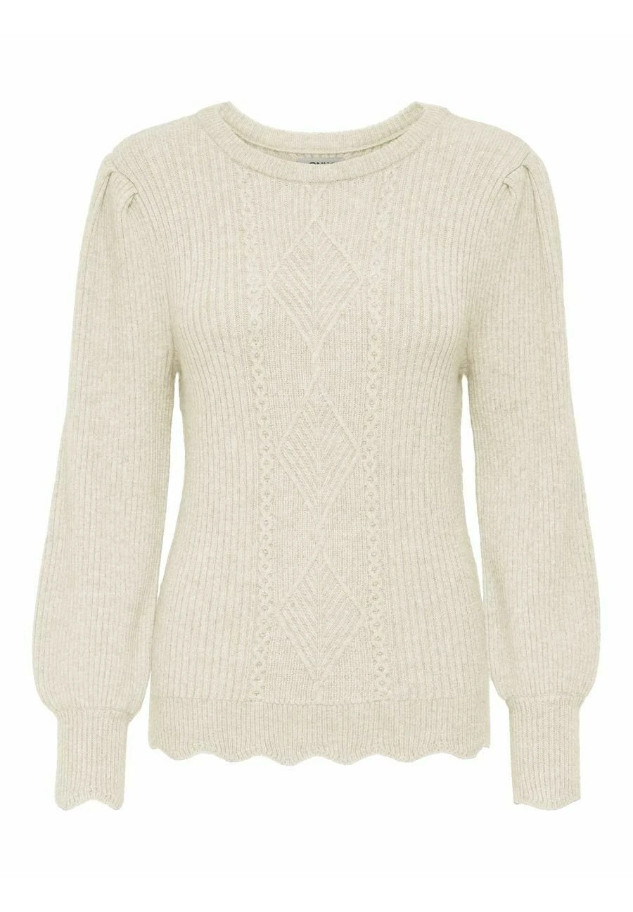 ONLY Einfarbiger - Trui - Whitecap Gray 8 ONLY Einfarbiger - Trui - Whitecap Gray - Afbeelding 6