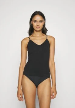 ONLY Onlviolet Seamless Strap - Hemd - Black