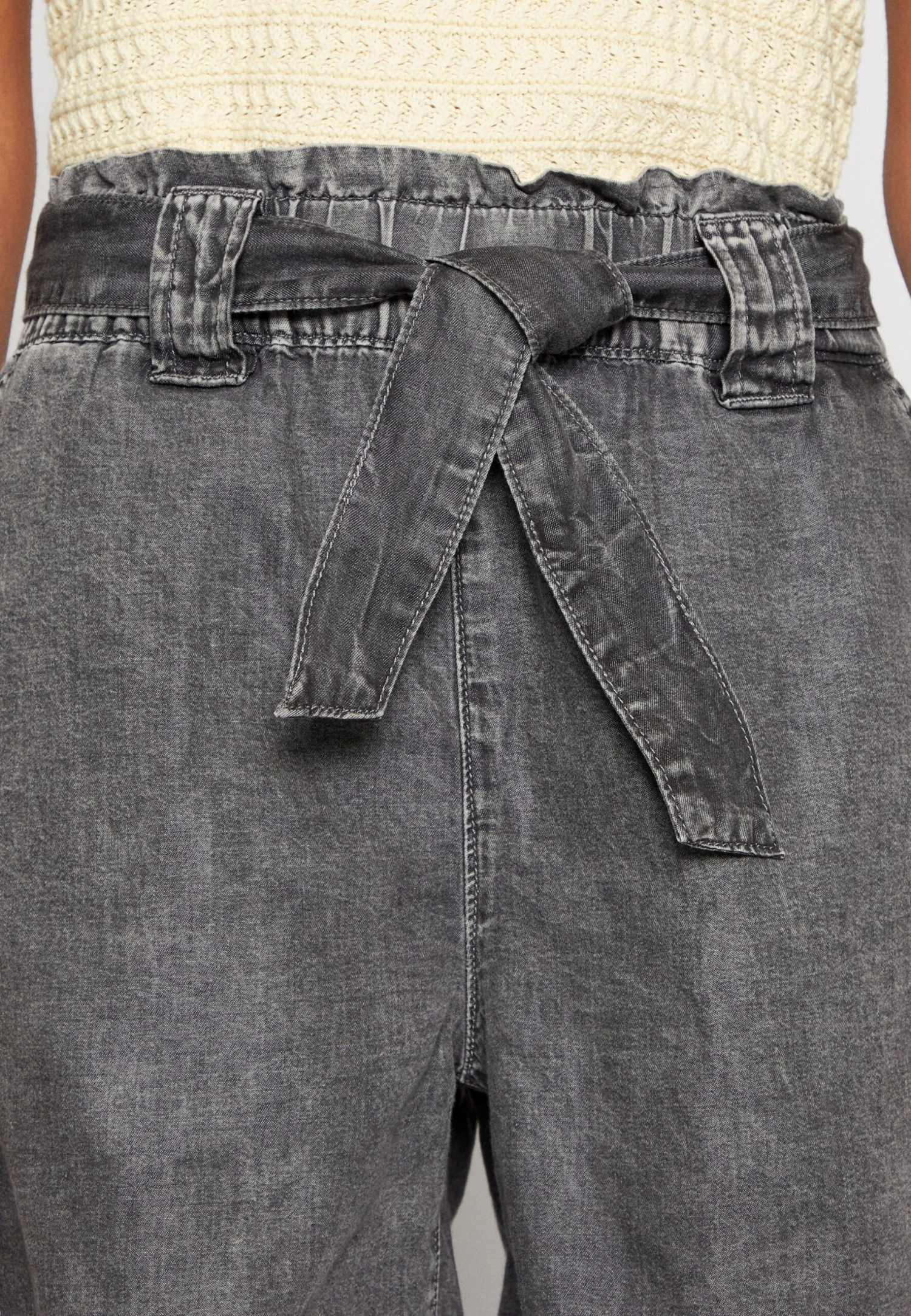 ONLY Onlbea Smilla Loose - Jeansshort - Grey Denim 8 ONLY Onlbea Smilla Loose - Jeansshort - Grey Denim - Afbeelding 6