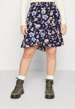 Oncnova Lux Merle Short Skirt- Wikkelrok - Sky Captain Iris
