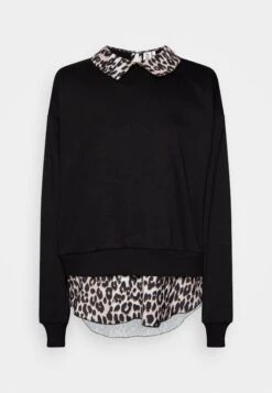 ONLY Onljoda Every - Sweater - Black/Leo -ONLY Winkel 47472b640e8b4d25a775f6a0f2200099