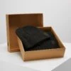 Only & Sons Onsemile Box Scarf Beanie Set - Sjaal - Dark Grey Melange