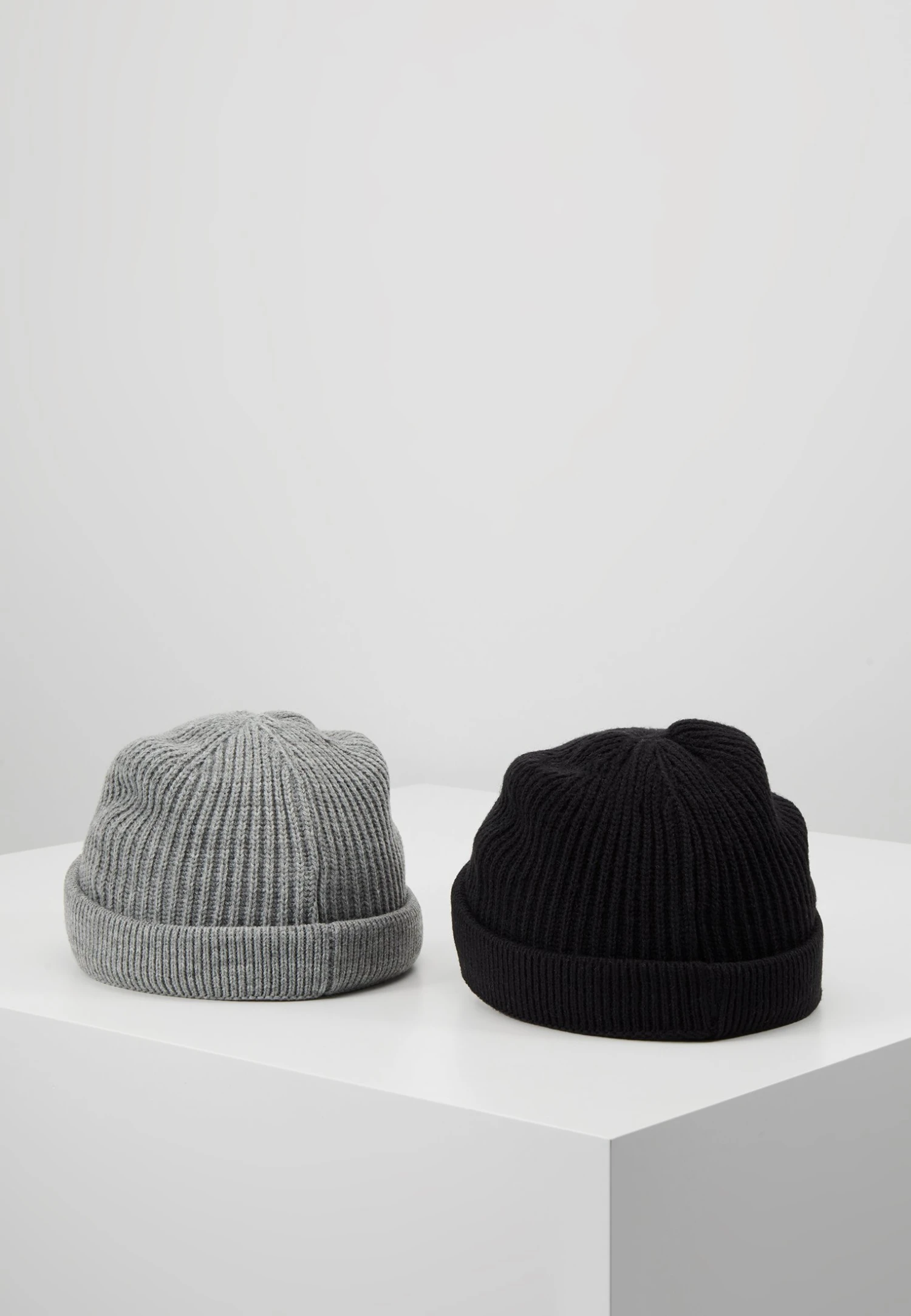 Only & Sons Onsshort Beanie 2 Pack - Muts - Black/Grey Melange 5 Only & Sons Onsshort Beanie 2 Pack - Muts - Black/Grey Melange - Afbeelding 3