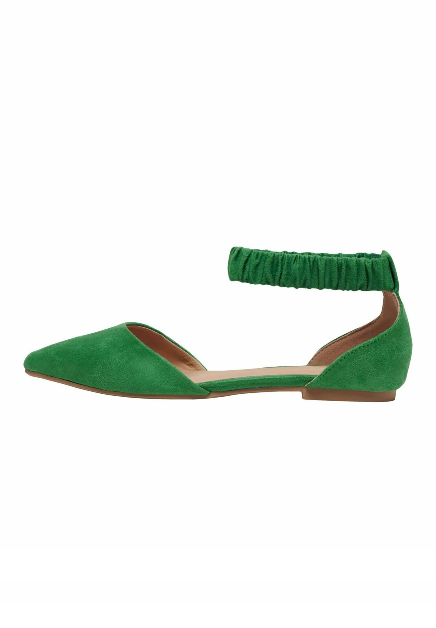 ONLY Shoes Riemchen - Ballerina'S Met Enkelbandjes - Grass Green 3 ONLY Shoes Riemchen - Ballerina'S Met Enkelbandjes - Grass Green