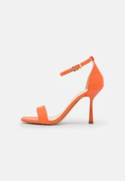 ONLY Shoes Onlaubrey - Sandalen Met Hoge Hak - Orange -ONLY Winkel 4a5f881ad3b04347b2447dca2ced0430