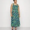 ONLY CARMAKOMA Carsolveig Strap Midi Dress - Jurk - Pepper Green