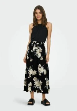 ONLY Lang - A-Lijn Rok - Black