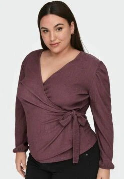 ONLY CARMAKOMA Curvy Wickel - Blouse - Rose Brown -ONLY Winkel 503dc5de08424015bfb2f86ba5de002b