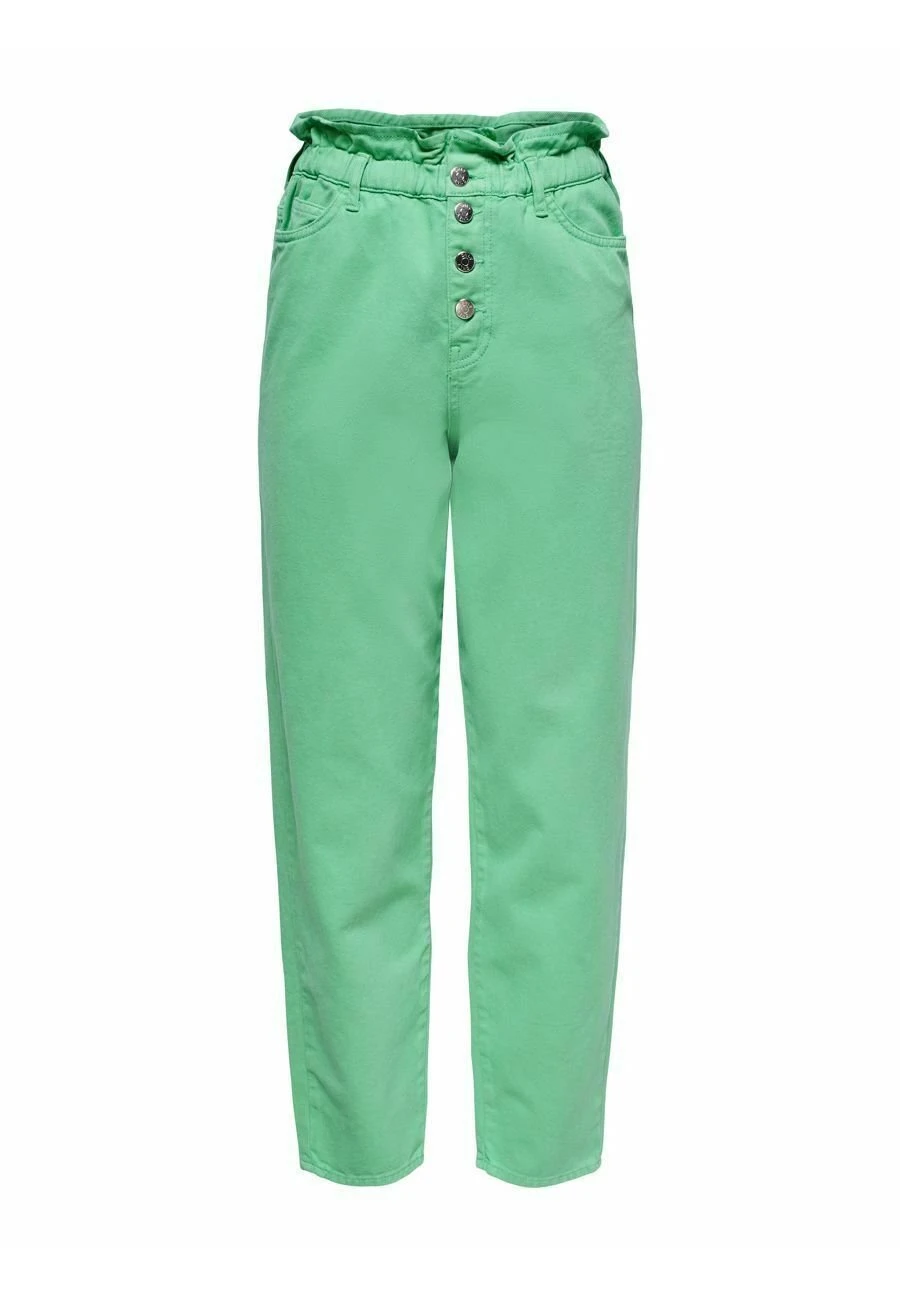 ONLY High Waist - Broek - Marine Green 3 ONLY High Waist - Broek - Marine Green