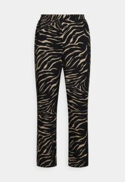 ONLY CARMAKOMA Carnova Lolli Life Wide Pant - Broek - Black W Wild Zebra -ONLY Winkel 515a236a3e5a40eeb2c644943b0cc9d2