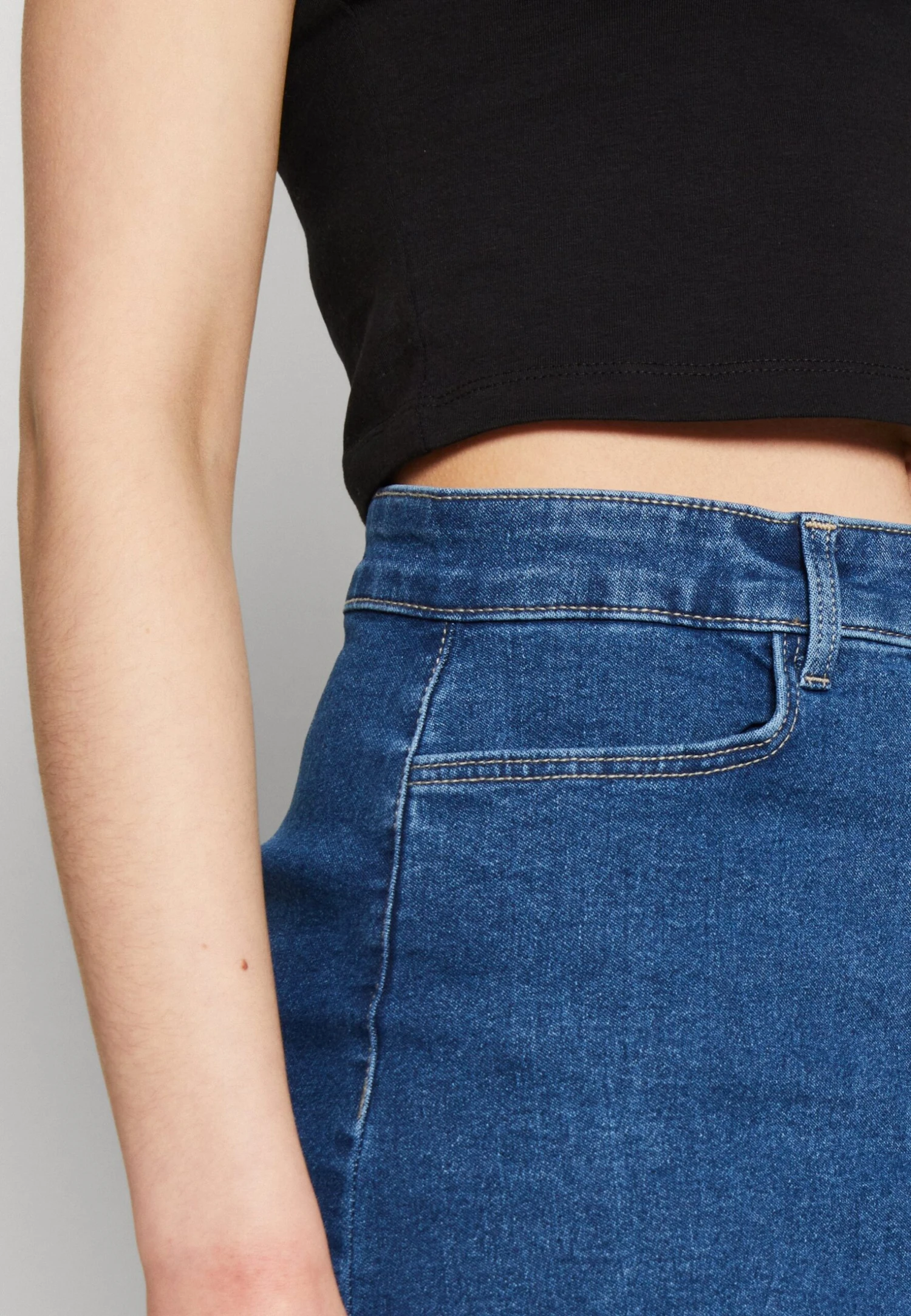 ONLY Onldaisy Mini Skirt Pimbox - Kokerrok - Medium Blue Denim 8 ONLY Onldaisy Mini Skirt Pimbox - Kokerrok - Medium Blue Denim - Afbeelding 6