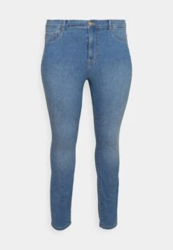 ONLY CARMAKOMA Carkila-Hiris Hw Sk Dnm Pimbox - Jeans Skinny Fit - Light Blue Denim -ONLY Winkel 54028c6ce56c4c68a9ba6e06dfa272dc