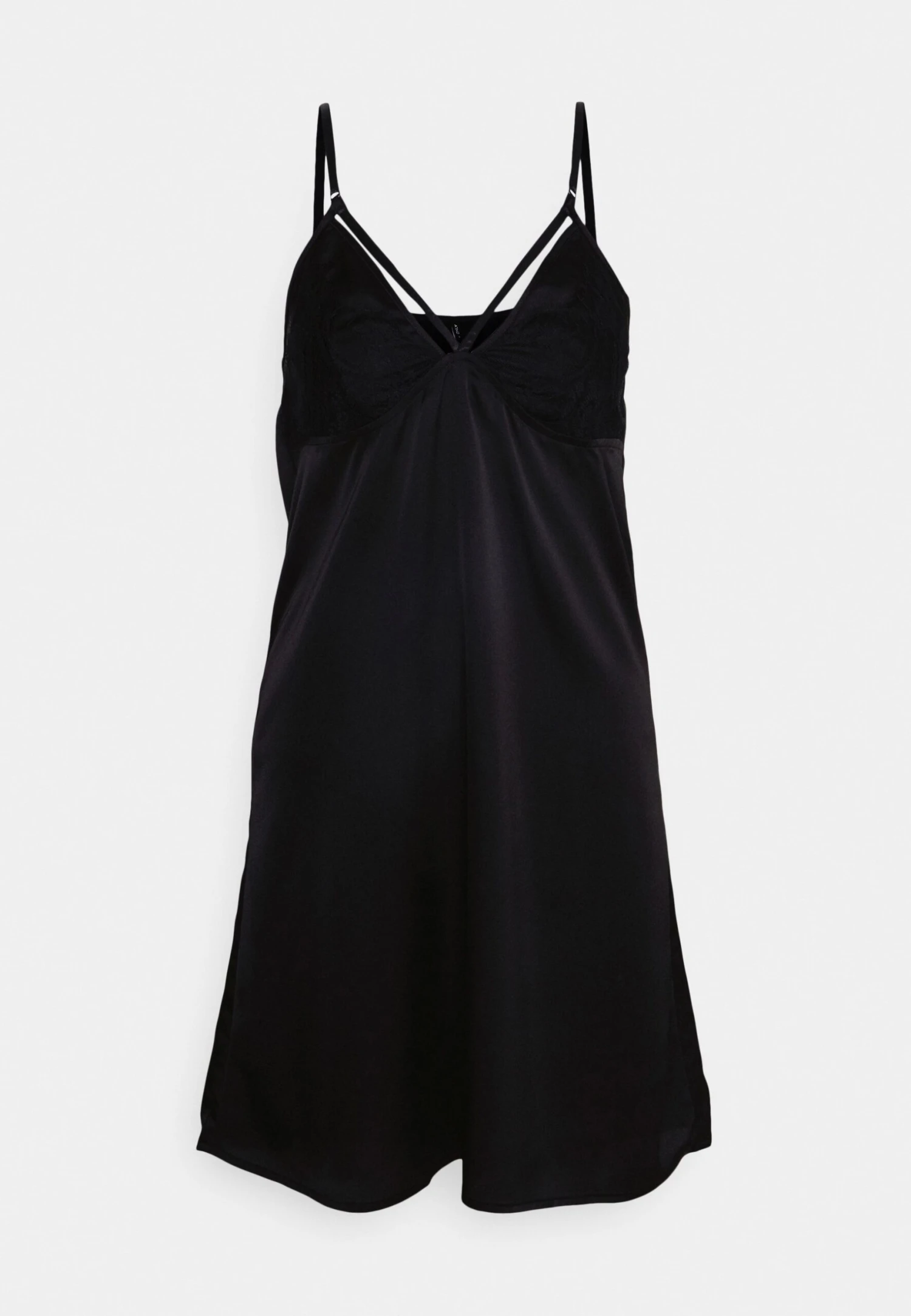 ONLY Onlalberte Nightgown - Nachtjapon - Black 6 ONLY Onlalberte Nightgown - Nachtjapon - Black - Afbeelding 4