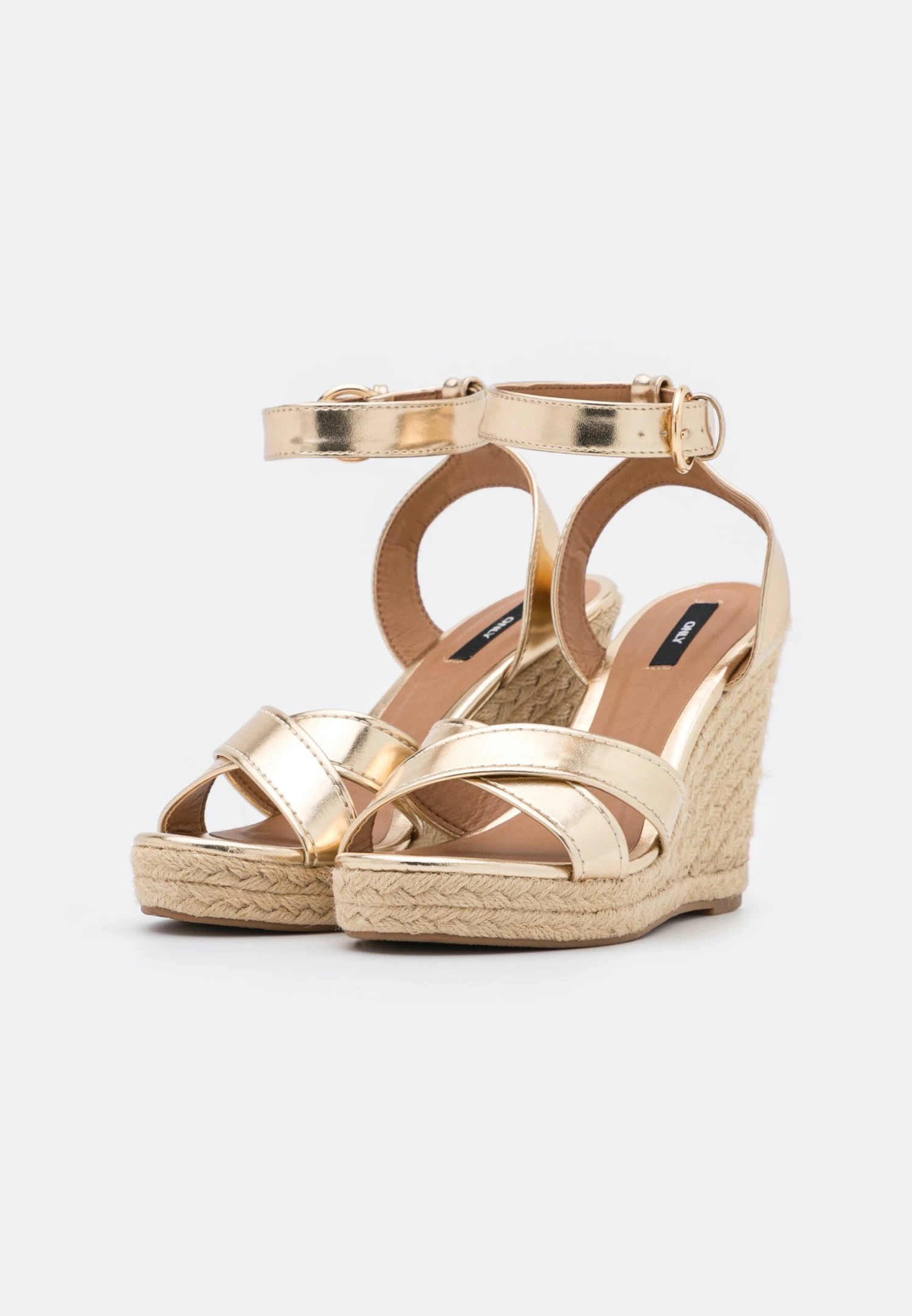ONLY Shoes Onlamelia Life Stitch- Sandalen Met Plateauzool - Gold 5 ONLY Shoes Onlamelia Life Stitch- Sandalen Met Plateauzool - Gold - Afbeelding 3